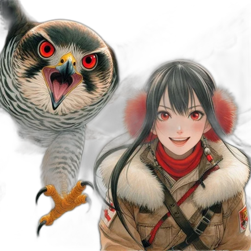 animal, creature, mask, jacket transparent PNG cut-out