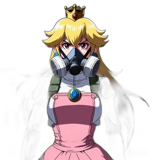crown, dress, robot, staff transparent PNG cut-out