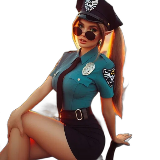 staff, dress, hat, jacket transparent PNG cut-out