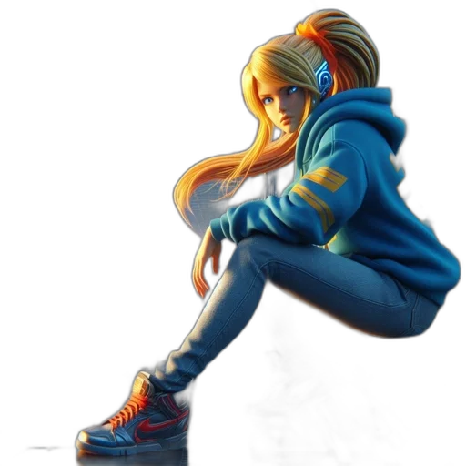 jacket, shoes, face, concept art transparent PNG cut-out
