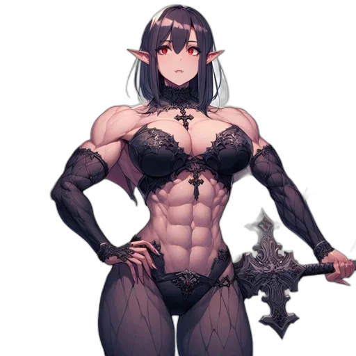 weapon, staff, sword, dress transparent PNG cut-out