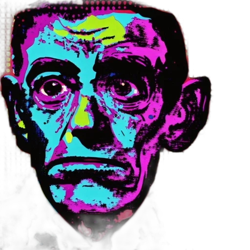 face, mask, concept art, cartoon transparent PNG cut-out