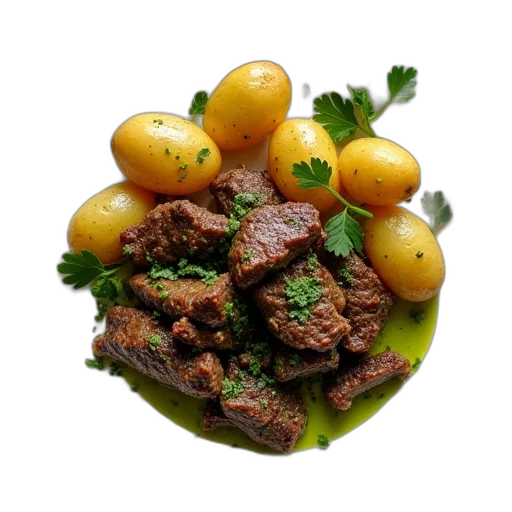 food, crown, photorealistic, plate transparent PNG cut-out