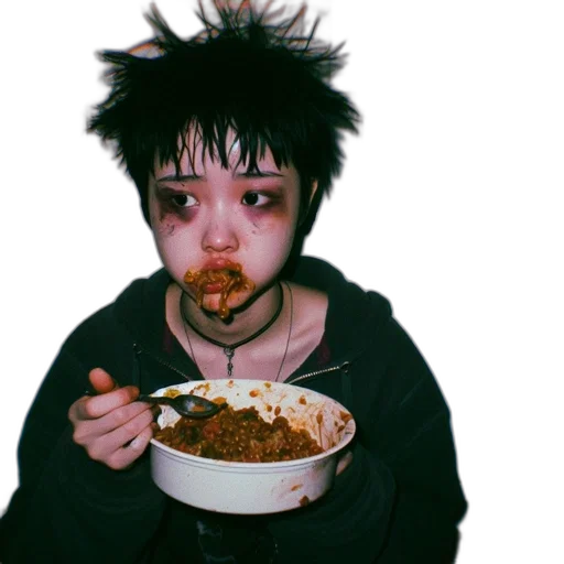 food, face, mask, creature transparent PNG cut-out