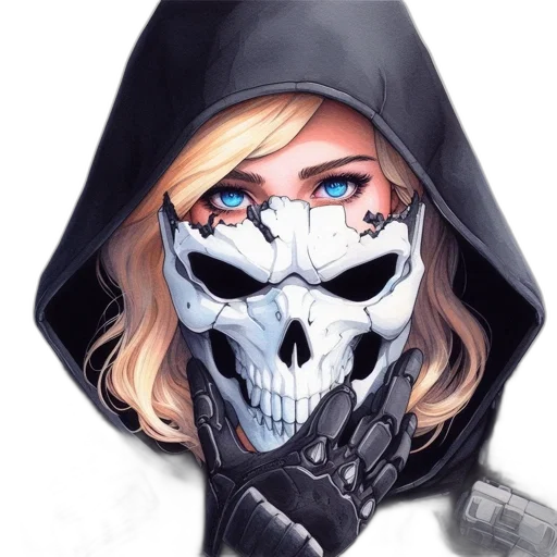 mask, face, weapon, jacket transparent PNG cut-out