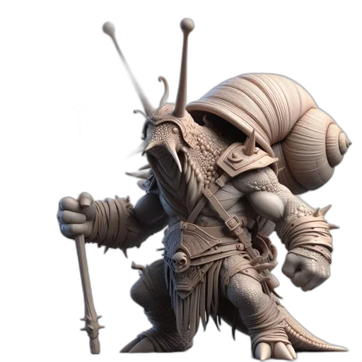 creature, concept art, 3d render, fantasy art transparent PNG cut-out