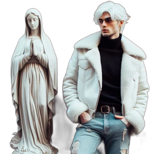 jacket, concept art, 3d render, photorealistic transparent PNG cut-out