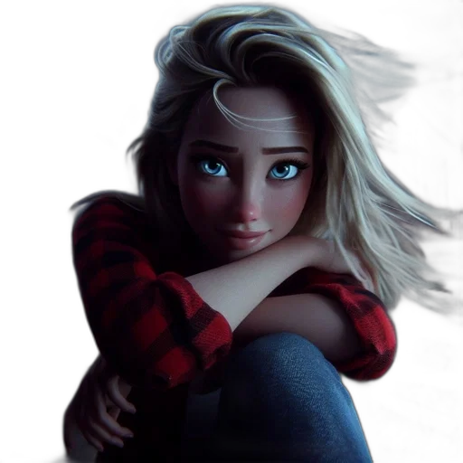 face, jacket, robot, hair transparent PNG cut-out