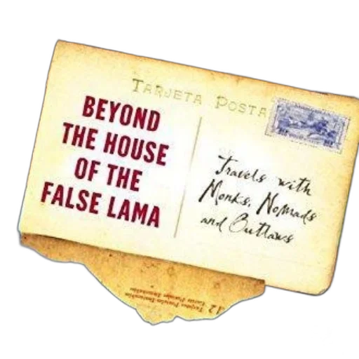 postcard, text, beyond, house transparent PNG cut-out