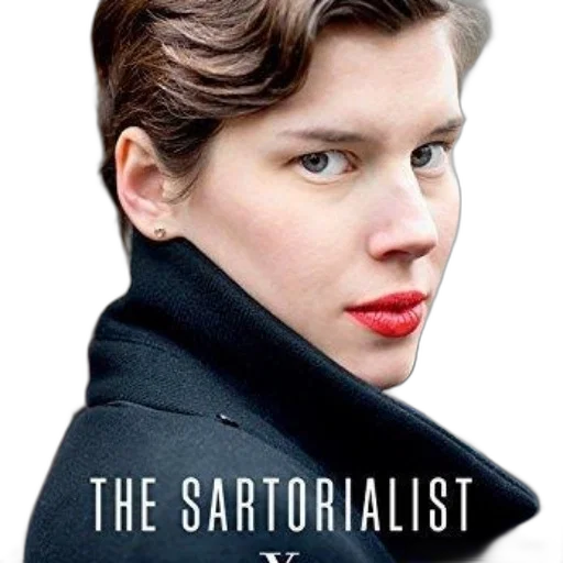 jacket, face, sartorialist, book transparent PNG cut-out