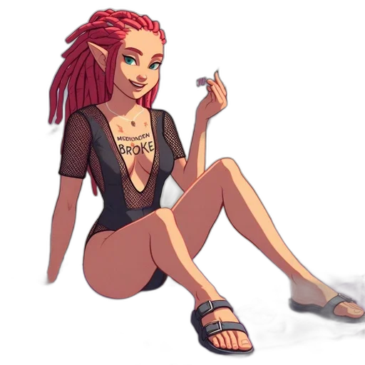 dress, jewelry, pixel art, concept art transparent PNG cut-out
