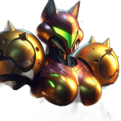 robot, weapon, mask, dragon transparent PNG cut-out