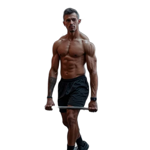 staff, photorealistic, fitness, gym transparent PNG cut-out