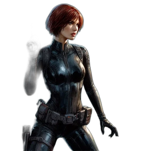 robot, concept art, comic book art, photorealistic transparent PNG cut-out