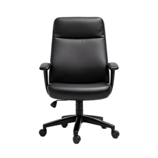 furniture, staff, 3d render, black transparent PNG cut-out