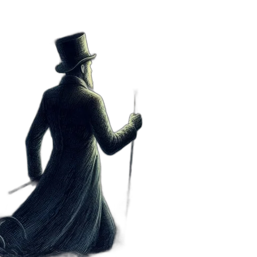 hat, staff, concept art, comic book art transparent PNG cut-out