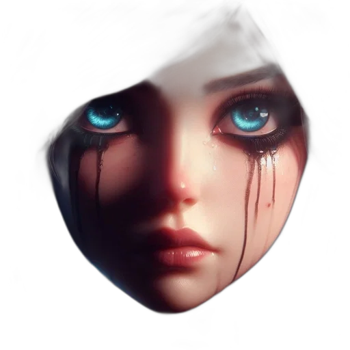 face, mask, umbrella, robot transparent PNG cut-out