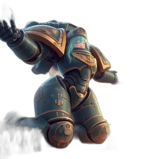 robot, weapon, sword, staff transparent PNG cut-out