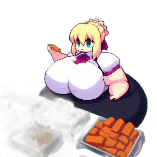 food, pixel art, concept art, cartoon transparent PNG cut-out