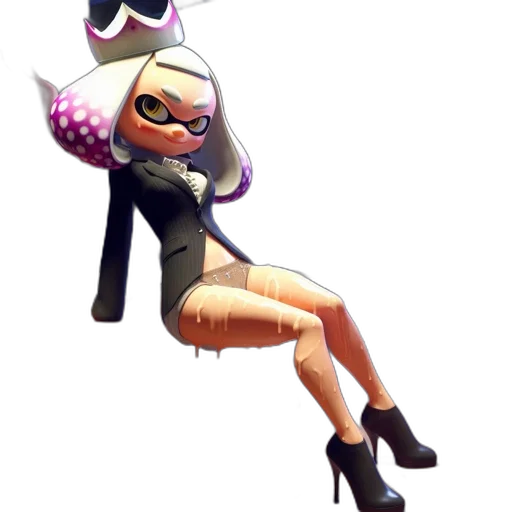 dress, weapon, staff, jacket transparent PNG cut-out