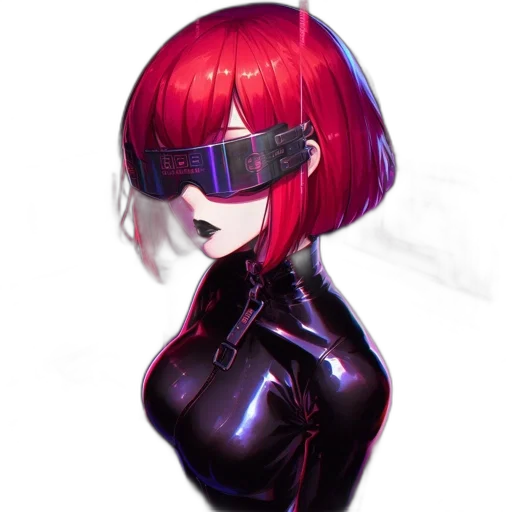 robot, mask, staff, jacket transparent PNG cut-out