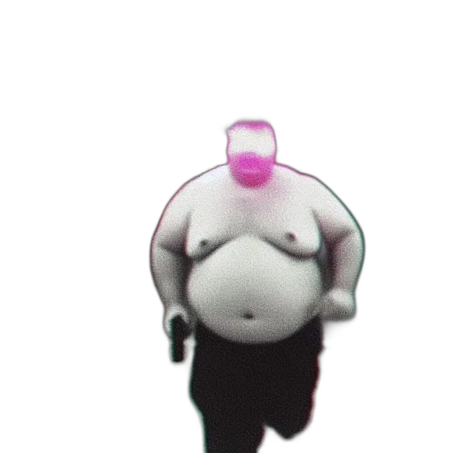 robot, creature, hat, bottle transparent PNG cut-out