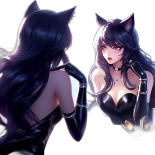 fantasy art, concept art, anime, pixel art transparent PNG cut-out