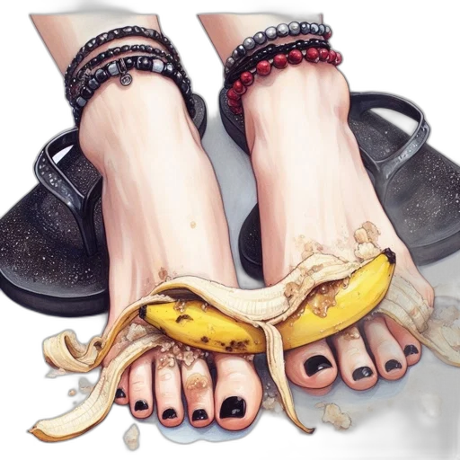 shoes, jewelry, photorealistic, watercolor transparent PNG cut-out