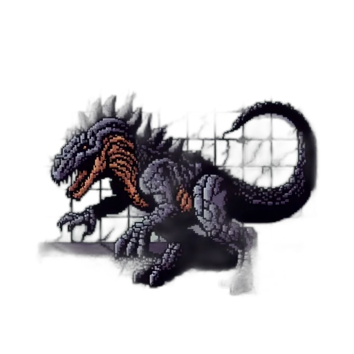 dragon, creature, animal, staff transparent PNG cut-out
