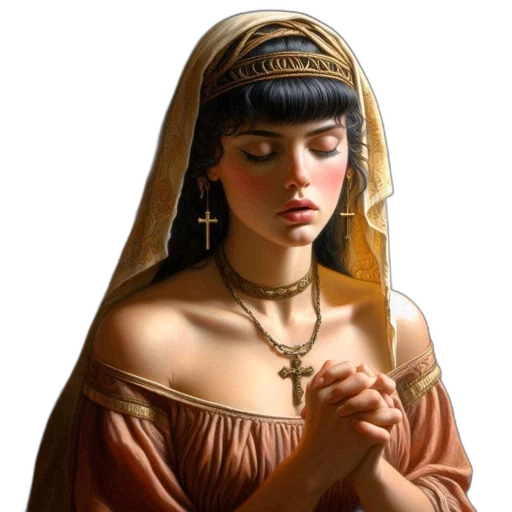 jewelry, dress, crown, face transparent PNG cut-out