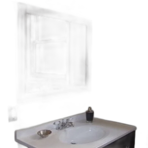 furniture, robot, face, 3d render transparent PNG cut-out