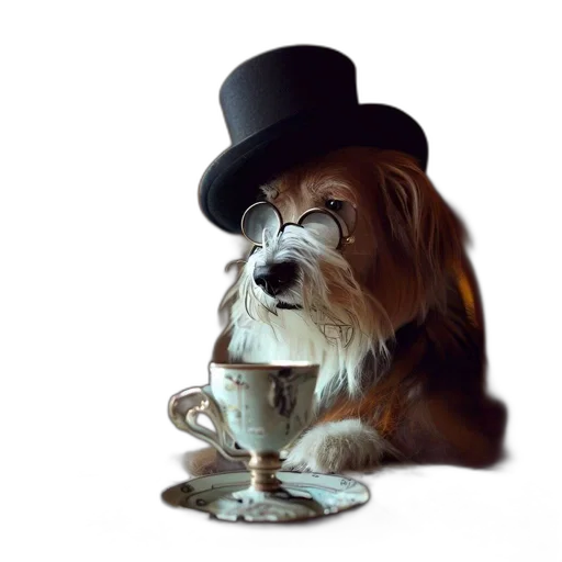hat, animal, staff, crown transparent PNG cut-out