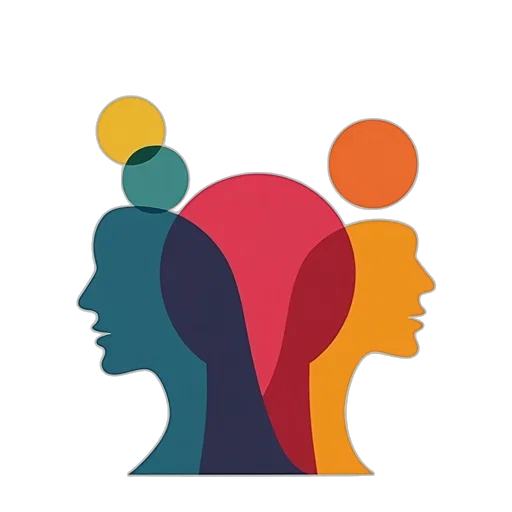 abstract, colorful, people, logo transparent PNG cut-out
