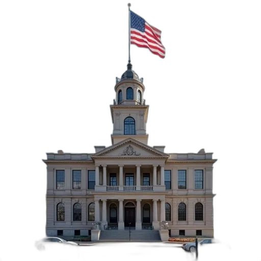 building, flag, flying, high transparent PNG cut-out