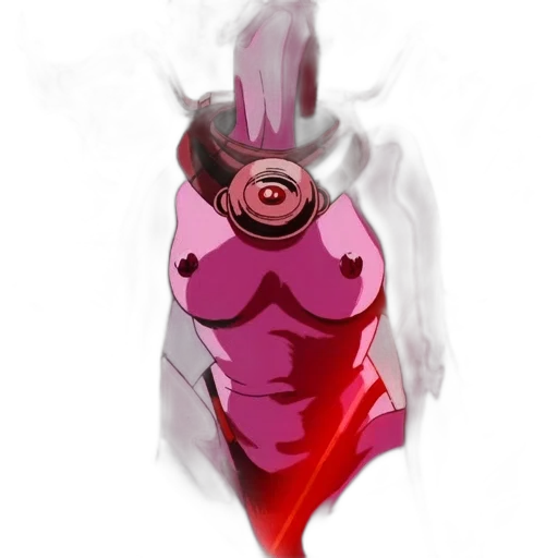 mask, creature, face, staff transparent PNG cut-out