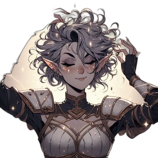 crown, mask, hair, face transparent PNG cut-out