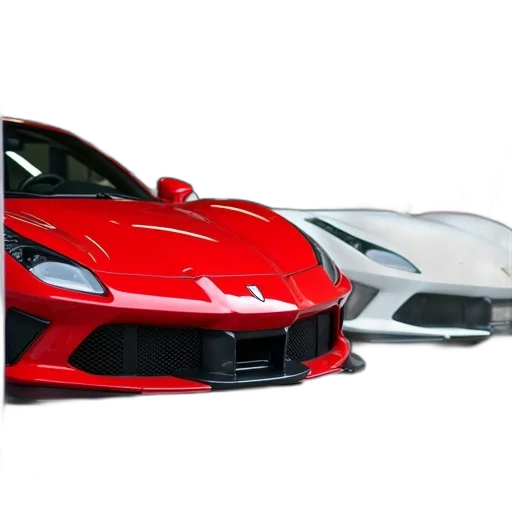car, weapon, 3d render, photorealistic transparent PNG cut-out