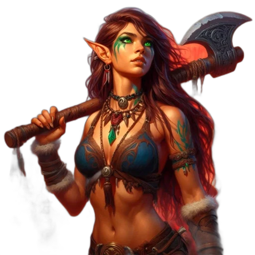staff, fantasy art, concept art, pixel art transparent PNG cut-out