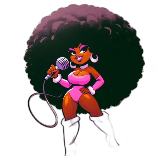 hair, staff, cartoon, concept art transparent PNG cut-out