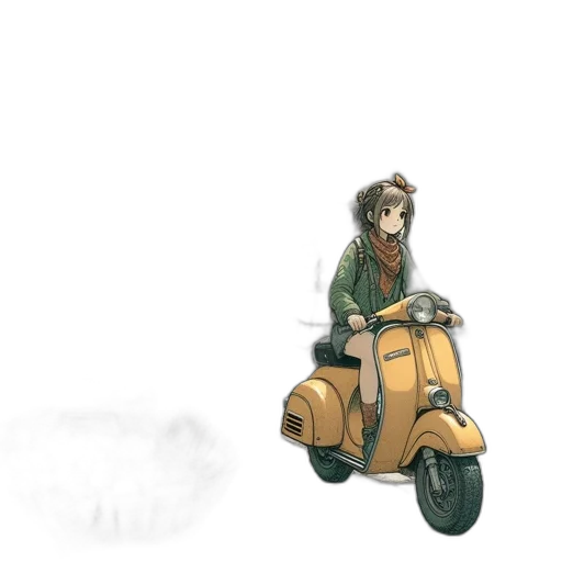 car, jacket, weapon, concept art transparent PNG cut-out