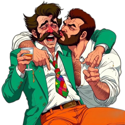 comic book art, cartoon, concept art, pixel art transparent PNG cut-out