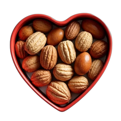 food, photorealistic, planters, nut transparent PNG cut-out