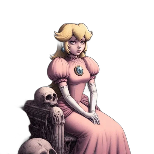 dress, robot, jewelry, staff transparent PNG cut-out