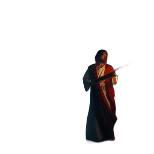 sword, staff, weapon, dress transparent PNG cut-out