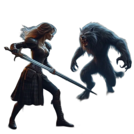 creature, concept art, fantasy art, comic book art transparent PNG cut-out