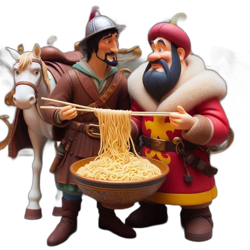 food, hat, jewelry, 3d render transparent PNG cut-out
