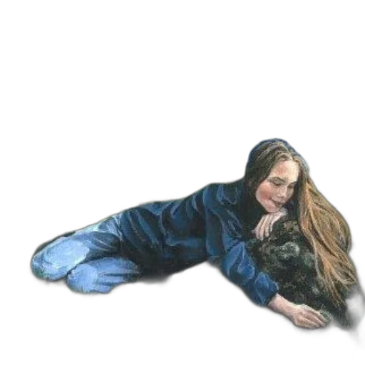 jacket, hair, creature, face transparent PNG cut-out