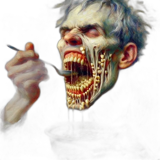 creature, mask, face, concept art transparent PNG cut-out