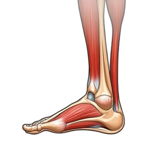 shoes, diagram, showing, foot transparent PNG cut-out