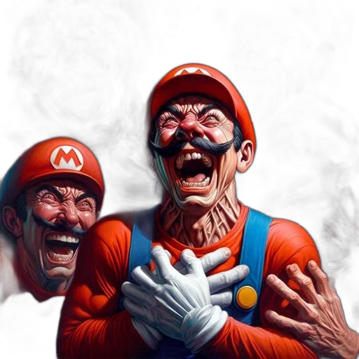 mask, face, concept art, comic book art transparent PNG cut-out